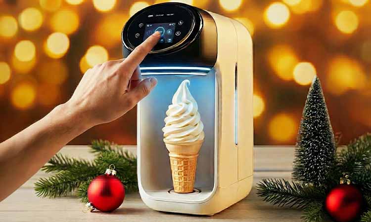 Soft Serve Ice Cream Maker
