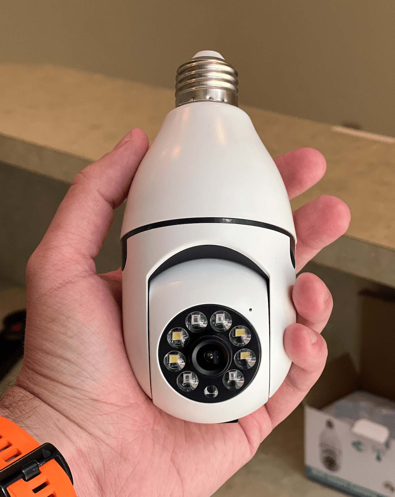 Spy Bulb Security Camera