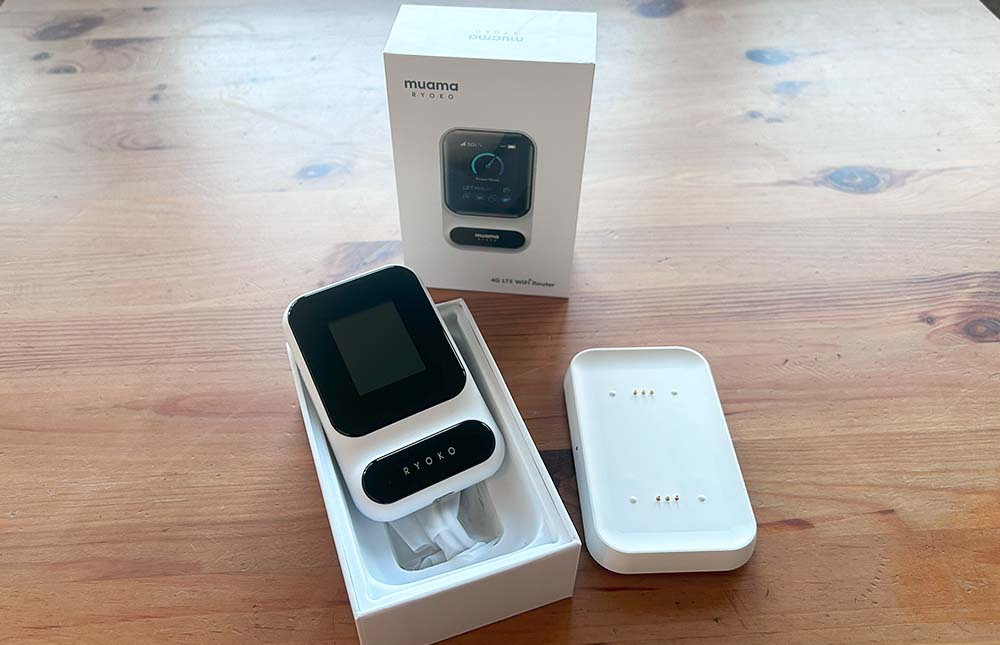 Ryko Pro Portable WiFi Hotspot Packaging